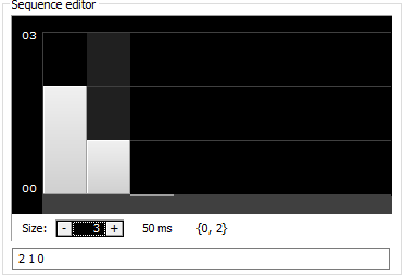 Duty cycle editor